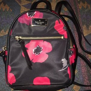 Kate Spade Wilson Road poppy mini backpack